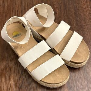 White Espadrille Sandals